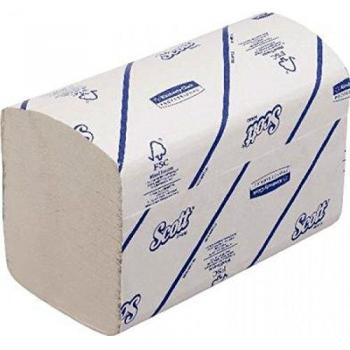 SCOTT 6669 Xtra Hand Towels, I-Fold, 1-Ply, 240 Sheets, White (Pack of 15)