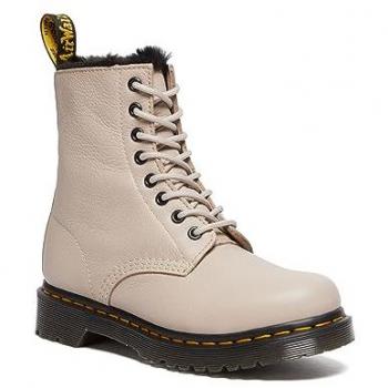 Bottines Plat Dr. Martens 31301348 Beige