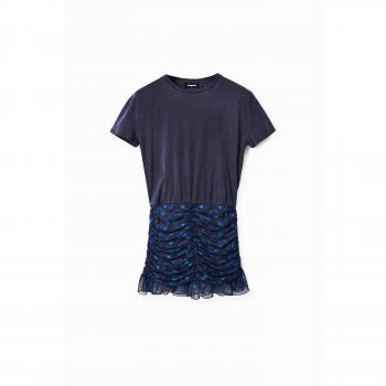 Desigual Robe courte M Femme BLEU