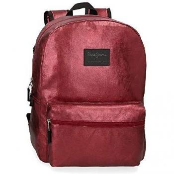 Mochila Pepe Jeans April para Laptop 15,6 Color Burdeos