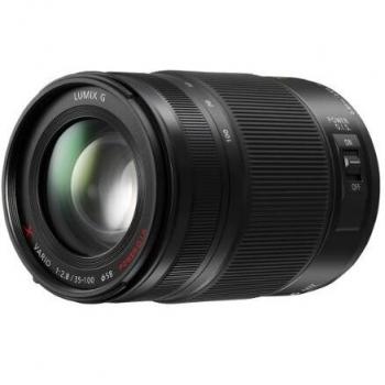 Panasonic H-HS35100E LUMIX G X Vario Telezoom 35-100 mm F2.8 Objektiv (schwarz)