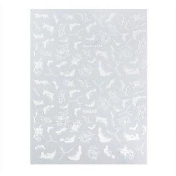 Decoración de Uñas Marfil Oro