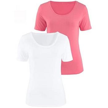Vivance T-Shirt »aus elastischer Baumwoll-Qualität«