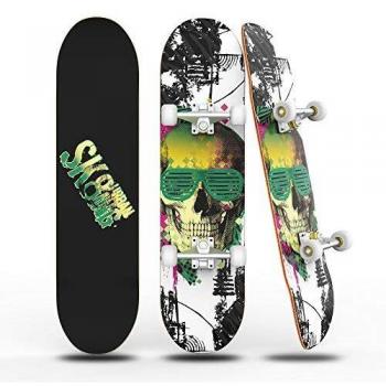 Kid’s Pro 31” Skateboard with 95A Wheels & Maple Deck