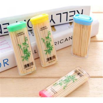 100Pcs Disposable Wooden Toothpicks