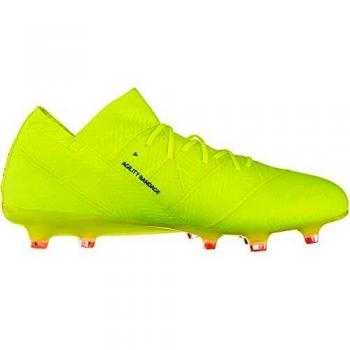 Adidas Nemeziz 18.1 FG Uomo 45 EU – Design Giallo Solare con Accenti Blu & Rosso