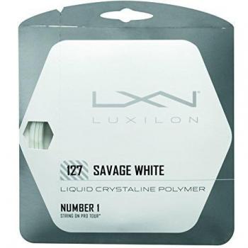 Cordage Wilson Luxilon Savage 127, 12,2 m, Blanc