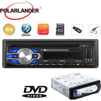 Reproductor de música Bluetooth 12V con soporte DVD/VCD/CD