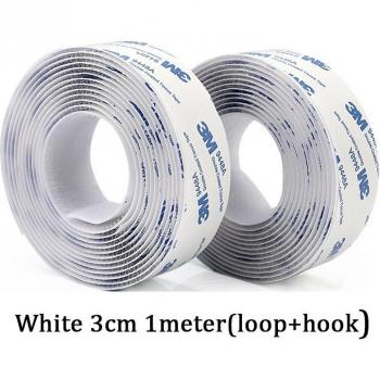 1M Self-Adhesive Hook and Loop Fastener Tape