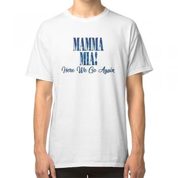 T-shirt Mamma Mia RockShark Blanc S