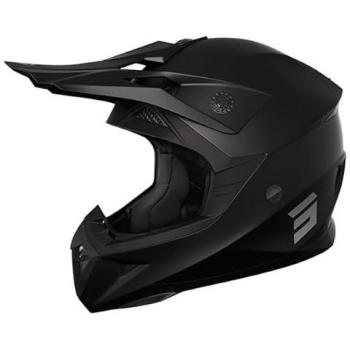 Casco Cross Shot Race Gear Pulse Solid 2.0 Negro