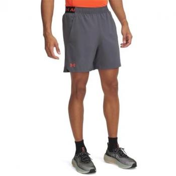 Shorts Under Armour Vanish Woven 6in cinza fumo