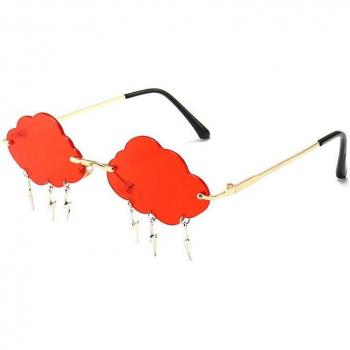 Women’s Rimless Cloud Shape Sunglasses UV400