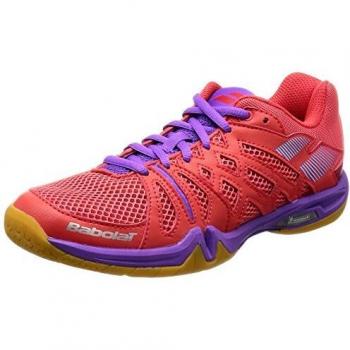 Babolat Shadow Team Sportschuhe für Badminton – Rosa/Lila, EU 40