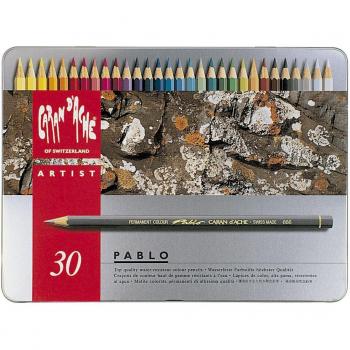 Set de 30 crayons de couleur Caran d'Ache Pablo