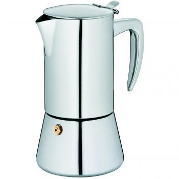 Espresso‑Latina Kela – 200 ml, 4 Tassen, Edelstahl 18/10, Induktionssicher