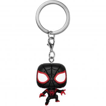 FunKo Marvel Spider‑Man Miles Schlüsselanhänger – Mehrfarbige Pop! Version