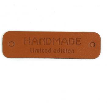 Étiquettes de marquage artisanal en PU avec coutures personnalisables, collection limitée, kit de création de 50 pièces, disponibles en or/silvers/marron/noir/blanc