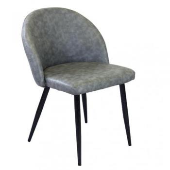 Doppia poltrone Sissy ecopelle, colore nero, design moderno