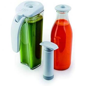 Kit de conservation de jus sous vide et smoothie