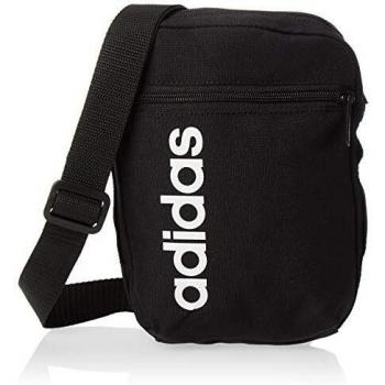 Adidas Unisex Linea Original Bag – Gadget Zip Storing – Black/White