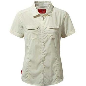 Adventure Short Sleeve Cream – Women’s, Size 10