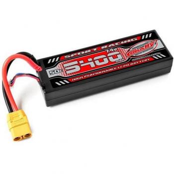 Team Corally Racing Kit 60C – 5500 mAh Powerbank, 2S 7,4 V, XT‑90, Hard Case