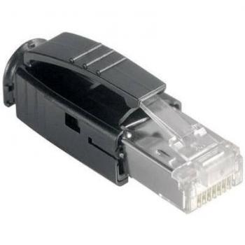 METZ CONNECT Connectique RJ45 Cat 6a 1401505012-E RJ45 mâle, Droit Pôle: 8P8C 1 pc