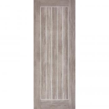 Mexicano Light Grey Laminate Interior Door (5‑Panel) – 1981 × 686 mm, 35 mm depth