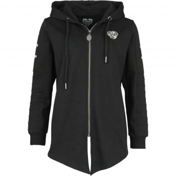 Sweat-shirt avec capuchon Gothicana – partenariat EMP & Anne Stokes – noir, S‑L