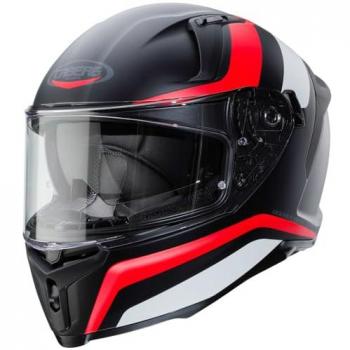Caberg Avalon Blast Casco (Negro y Rojo) 2XL