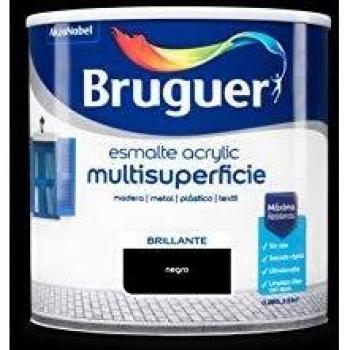 Bruguer Acrylfarbe Schwarz 250 ml