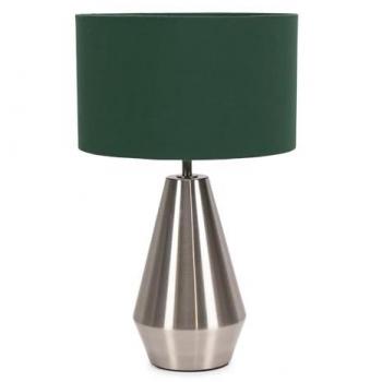 Brushed Chrome Touch Dimmer Table Lamp