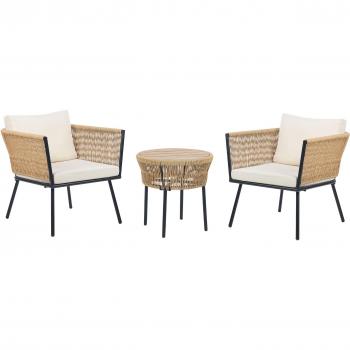 Table et coussins Bistro Jardin – Environnement naturel Gargano