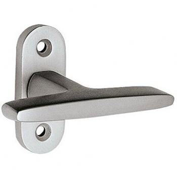 Fenstergriff 1511/0000 Aluminium F2 neusilberfarbig 35 mm Kreuzgriff EDI