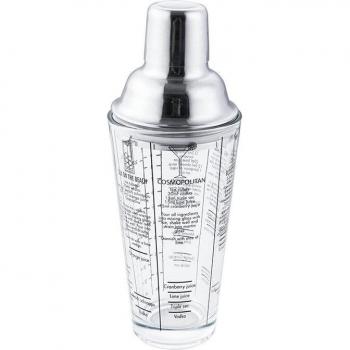 400ML Cocktailglas mit Edelstahl Shaker