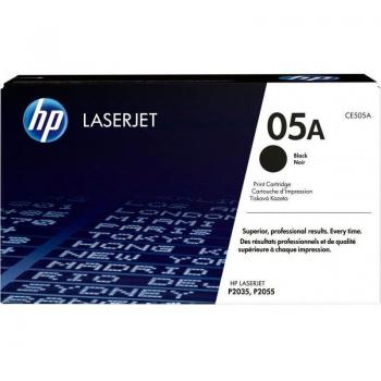 Cartucho de tóner HP 05A negro original LaserJet CE505A