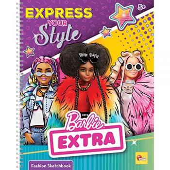 Barbie Sketch Book Express Your Style (In Display of 8 PCS)