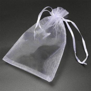100Pcs Sheer Organza Favor Bags