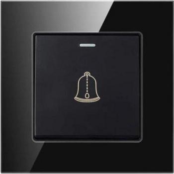 Campanello da Parete Vetro Temperato 220-250V