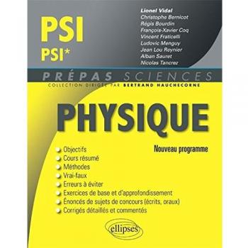 Physique PSI/PSI* Programme 2014