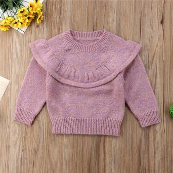 Vêtement d'Extérieur Bébé Fille 0-3 ans – Pull à Manches Longues
