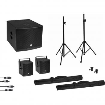 Omnitronic 2.1 Molly Speaker con Subwoofer e Bluetooth