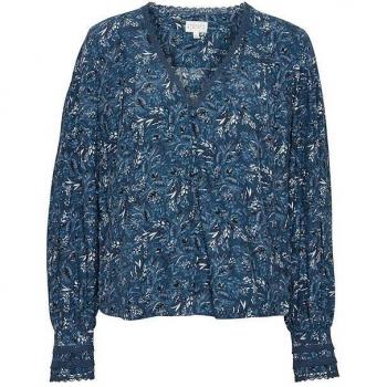 Atelier Rêve Damenbluse Irarmande in Blau