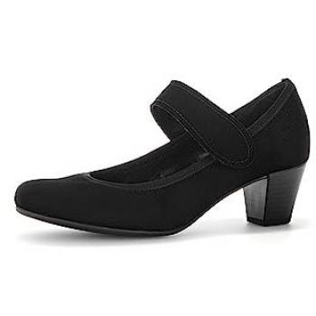 Gabor Women Court Shoes, Ladies Strappy Court Shoes, Close Pumps, Mary-Jane, Festive, Oktoberfest, Dirndl, Wiesn, Black (Schwarz) / EU 37 / UK 4