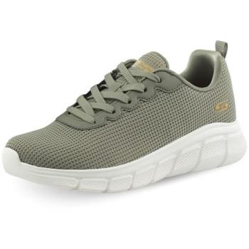 Sapatilhas Bobs Flex – Verde – Modelo Feminino