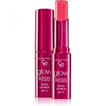 Glow Kiss Bálsamo Protectora 15 SPF, Tonalidad Berry Pink