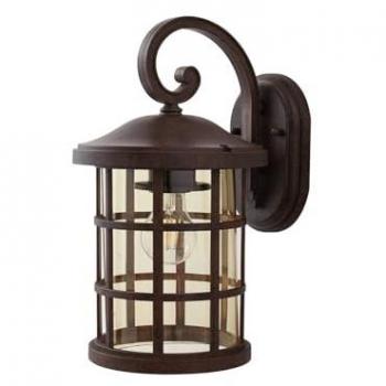Pilar Luminaria Exterior Ankea Lindby Marrón 37 cm IP23