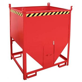 Contenedor Silo Bauer SGS 100, 1 m³ con cierre deslizante