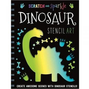 Dinosaur Stencil Art